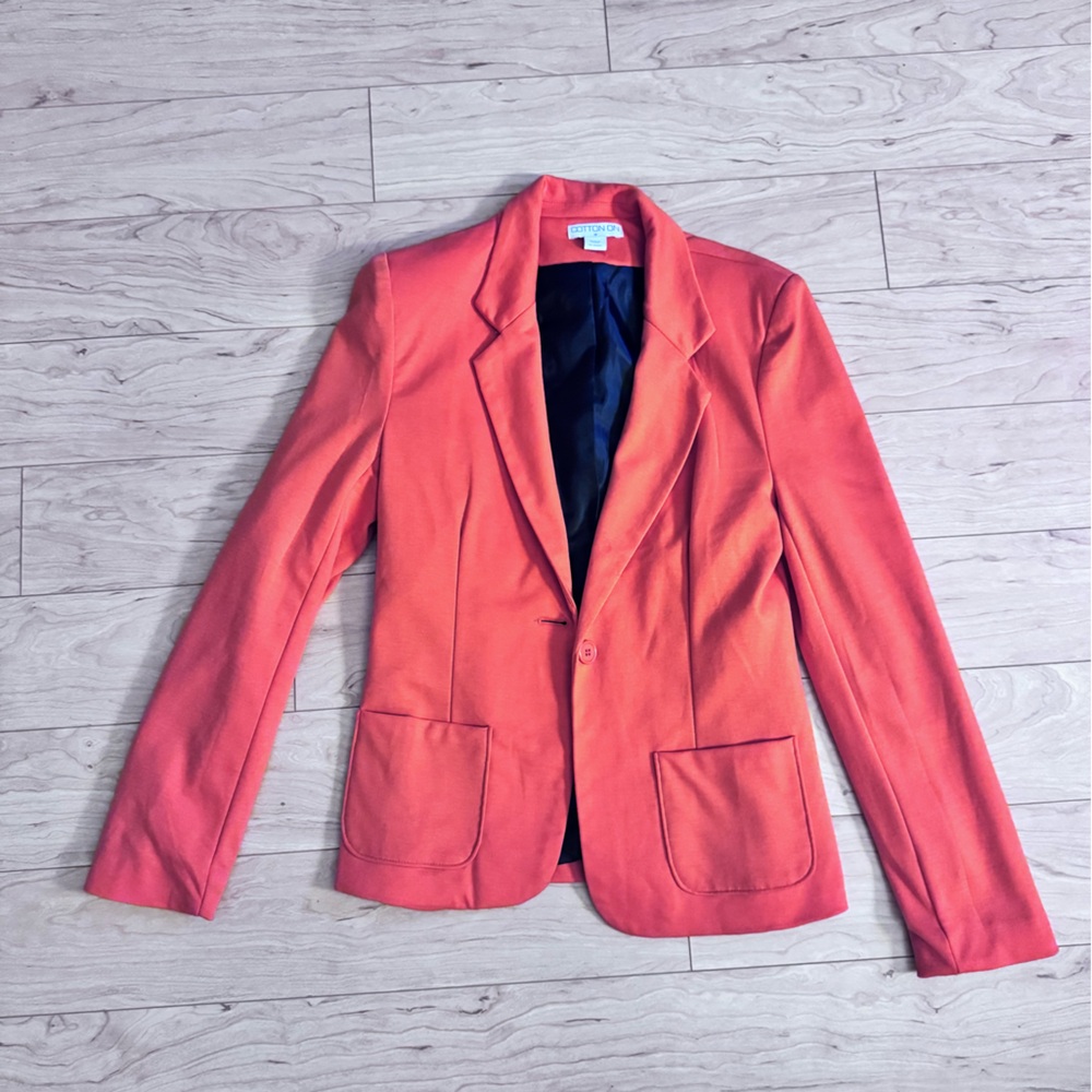H&M Coral Blazer
